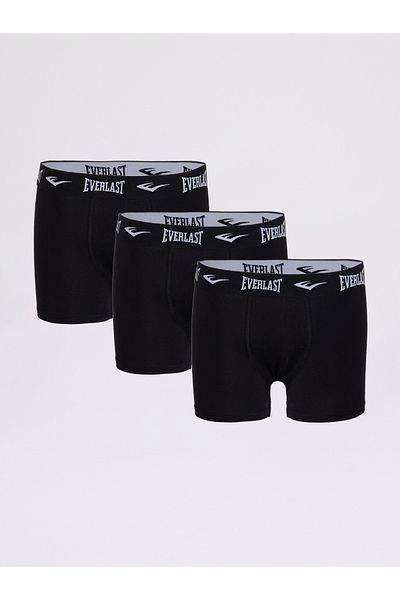 EVERLAST Μαύρο μπόξερ 3 συσκευασιών