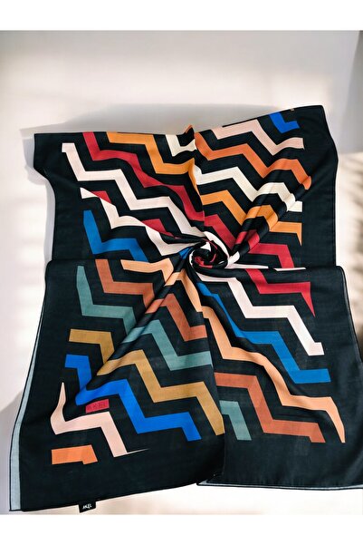 Akel Поліестерний шаль, декорований візерунком Поліестерний шаль