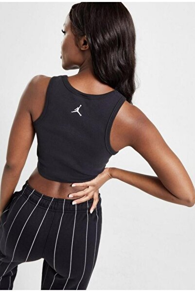 Nike Jordan Kadın Siyah Crop Atlet