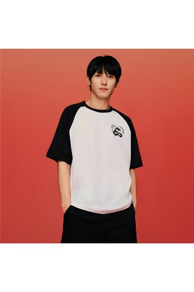 Giordano GIORDANO Men's Kung Fu Panda Jersey Print Tee