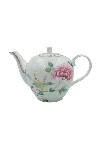 Pip Studio Ceainic din porțelan, Pip Studio, White, 1.6l, colecția Blushing Birds