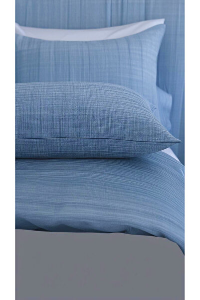 WINNERAIN 50x70 εκ. Μαξιλαροθήκη με φερμουάρ 2 τεμαχίων 100% βαμβακερό μπλε