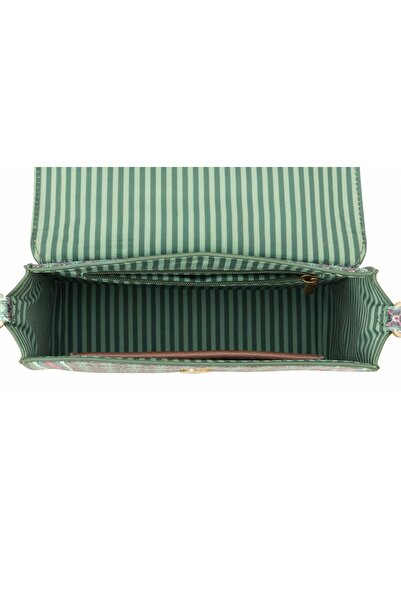 Pip Studio Geantă verde crossbody, 25x7x20 cm, colecția Clover, Pip Studio
