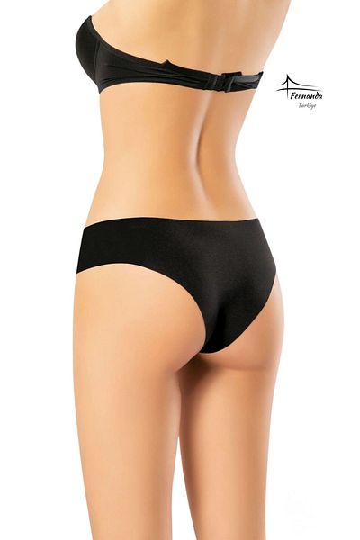 Fernanda Non-Marking Laser Cut Midi Slip Panties Seamless Non-Slip Gathering Butt Shaper Women
