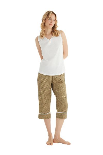Blackspade Costum Capri alb pentru femei 51864