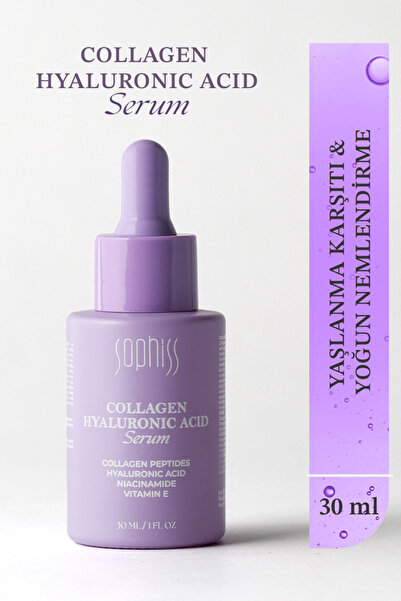 Premium Nemlendirici Kolajen & Hyalüronik Asit Serum 30 ml