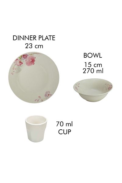 Cesiro Complete 3-piece Dinnerware Set