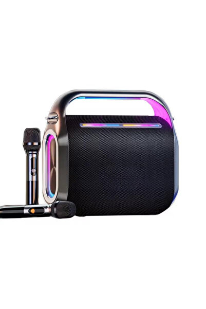 VOOKA 150W, Wireless V5.0 12.000mAH Kapaisteli Çift Mikrofonlu ,Kumandalı Taş...