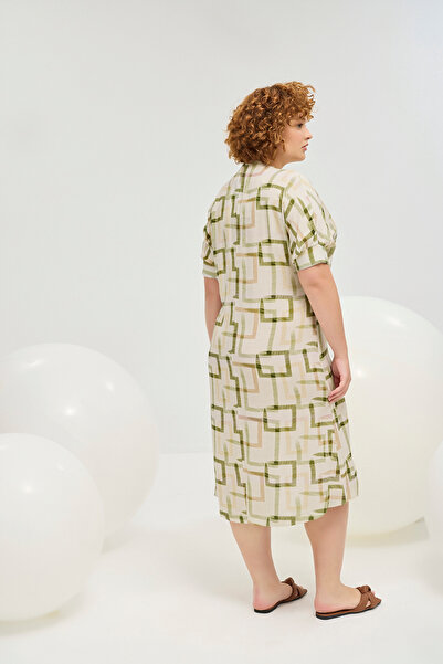 GİZZEY 21279 Women Oversize Long Dress