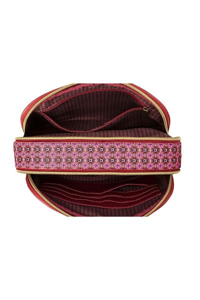 Pip Studio Geantă Frida crossbody, Red, 26.5x7.5x16.5 cm, colecția Uni, Pip Studio
