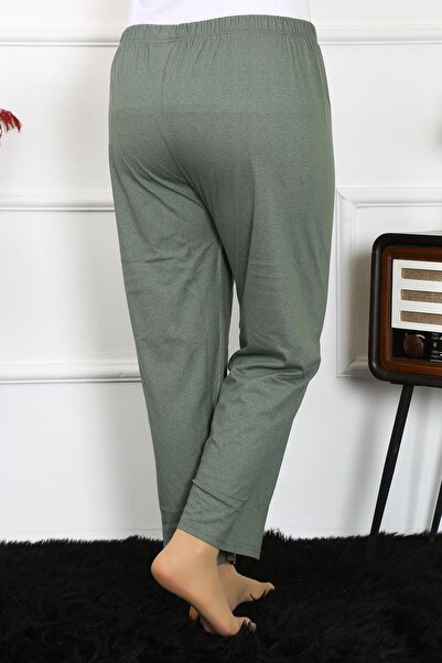 Akbeniz Kadın Pamuklu Büyük Beden Alt Pijama 27493