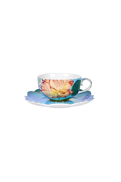 Pip Studio Cană espresso cu farfurioară, Pip Studio, 225 ml, colecția Royal Multi
