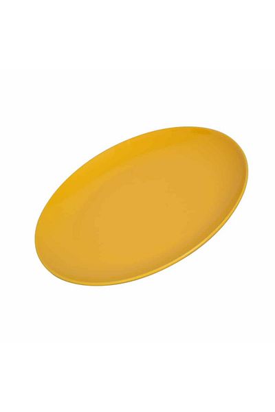 Cesiro Yellow flat plate 28 cm