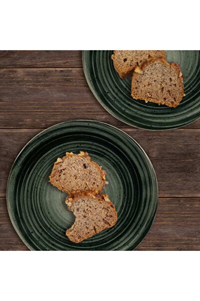 Cesiro Set farfurii 18 piese, pentru 6 persoane, Whirlwind, Cesiro, Alb Ivoire lucios cu negru