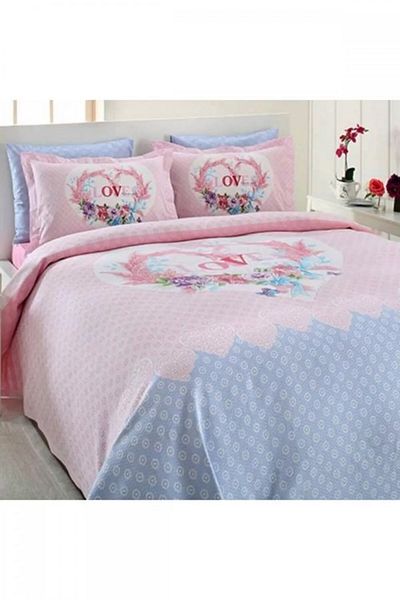 Özdilek Özdilek Floral Never End Love Pike Set for Single Person
