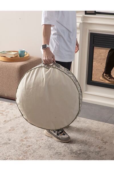 Ottoson Dekoratif Çok Amaçlı Yer Minderi Iç Dolgulu