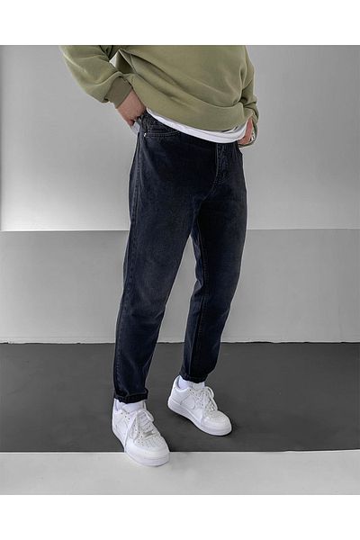 NO1 KONSEPT Anthracite Boyfriend Pants
