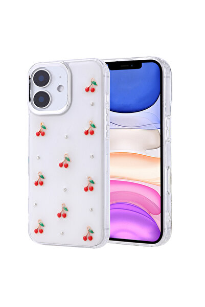 Ahlttiba غطاء متوافق مع غطاء عمود فضي شفاف متوافق مع تصميم وسادة هوائية لهاتف...