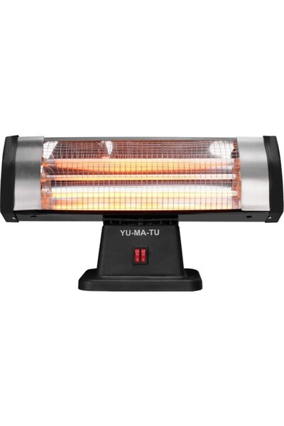 Genel Markalar Yumatu YT-9033 1800W Seyyar Masa Altı Infrared Isıtıcı 3 Çubuklu
