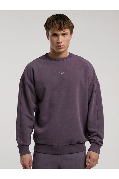 EVERLAST Ανδρικό φούτερ Bronx 1910 Washed Purple