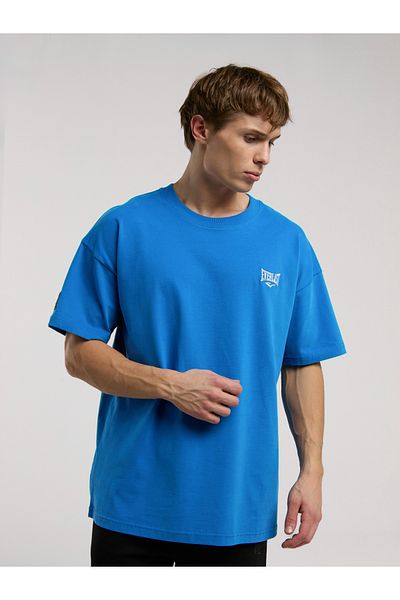 EVERLAST Ανδρικό μπλουζάκι Ever Essentials Oversize μπλε