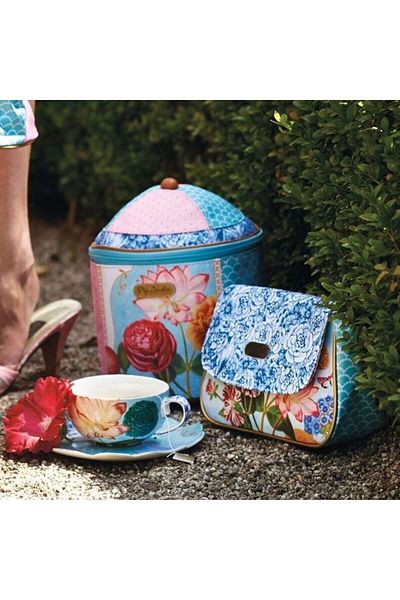 Pip Studio Cană espresso cu farfurioară, Pip Studio, 225 ml, colecția Royal Multi