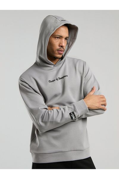 EVERLAST Ανδρικό φούτερ με κουκούλα Champions Collection Grey