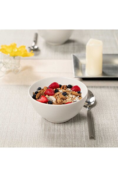 Cesiro Set farfurii 24 piese, pentru 6 persoane, North Pole, Cesiro, Alb Mat