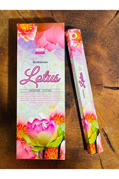OrdoVeni Lotus Çiçeği Kokulu 1 Kutu Çubuk Tütsü 20 Adet & Oda Kokusu