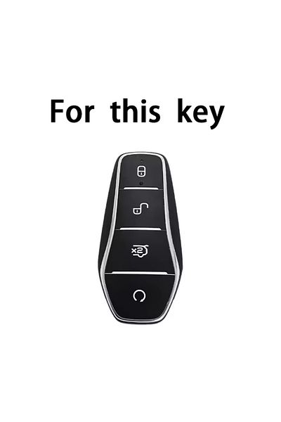 emii auto spare parts Byd Atto 3 Seal U Key Case Blue/Silver