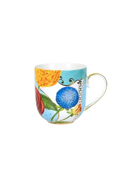 Pip Studio Cană Din Porțelan, Colecția Royal Multi, Bleu, 260 Ml,