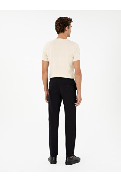 Cacharel Siyah Slim Fit Kumaş Pantolon 50305035-VR046