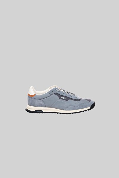 BOSS Marka Logolu Zayn Erkek Sneaker Mavi