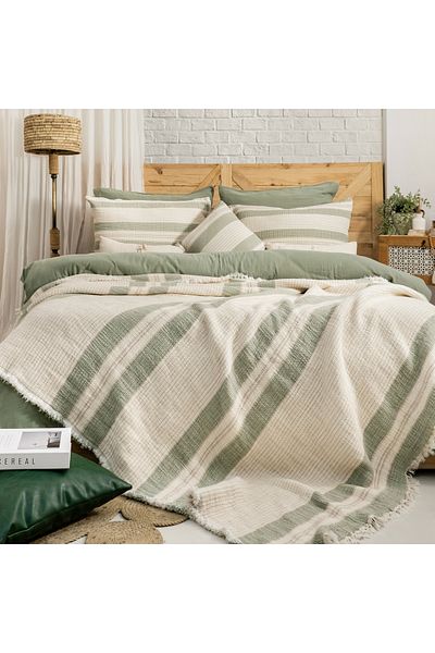 Schafer Home Enza Dowry Set 8 Pieces-Green