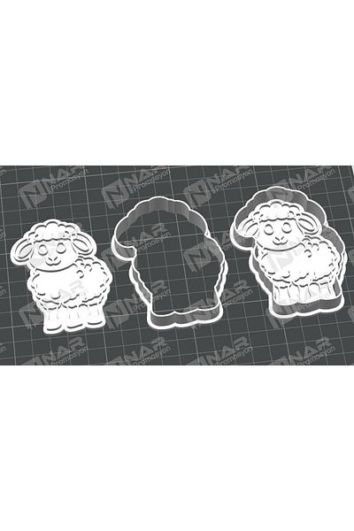 Nar Promosyon Play Dough: Sheep-Lamb Cookie, Sugar, Clay, Polymer, Ceramic Mud Mold