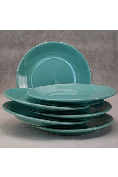 Cesiro Set of 6 dessert plates Sky Blue, 20 cm