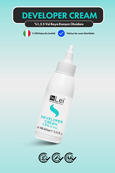 İnLei Developer Cream 1,5% Boya Oksidanı 100ml