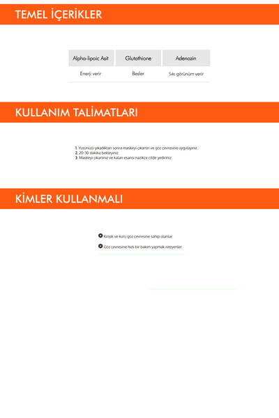 Missha Hyalüronik Asit İçerikli, Yaşlanma Karşıtı Göz Bakım Maskesi Speedy Solution Firming Gel Eye Patch