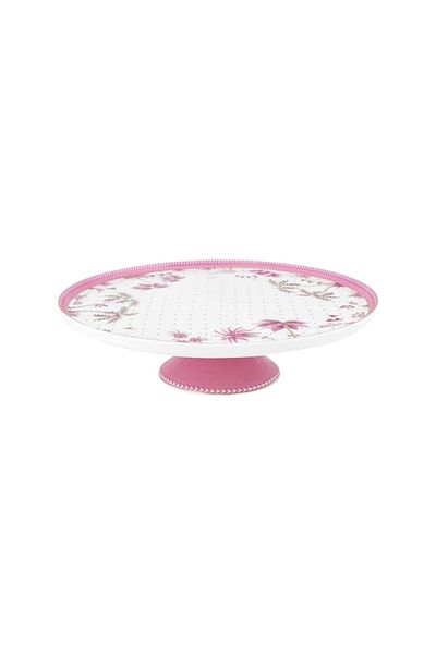 Pip Studio Mini porcelain cake tray, Pip Studio, Gold Pink, 21.5 cm, Jolie collection