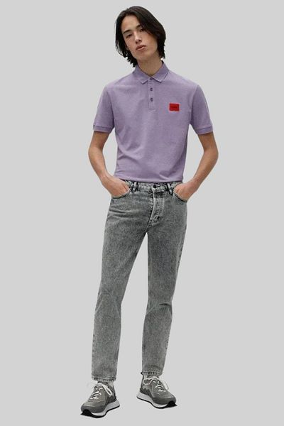 HUGO Dereso222 Men's Polo Neck T-Shirt50466202