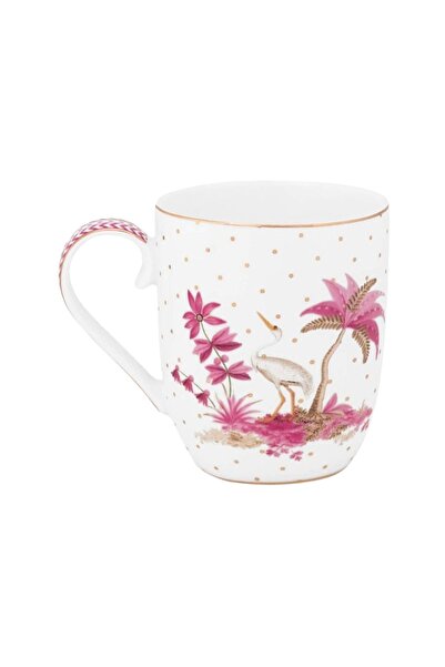 Pip Studio Porcelain mug, Jolie collection, Dots Gold Pink, 145 ml, Pip Studio