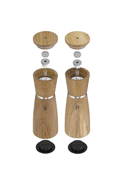 WMF Wooden Spice Grinder Set of 2