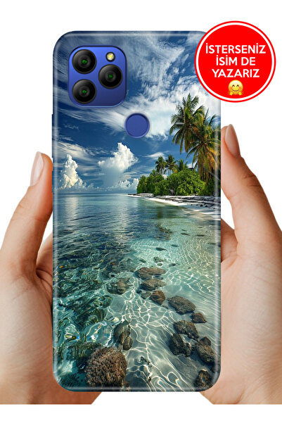 General Mobile GM 21 G310 Kılıf Desenli Baskılı Kamera Korumalı Silikon Maldi...