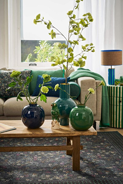 Pip Studio Decorative vase, metal, Green, 23cm, Pip Studio