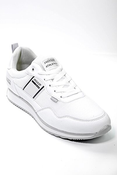 Byterre حذاء بوجاتي مش أبيض رياضي للرجال