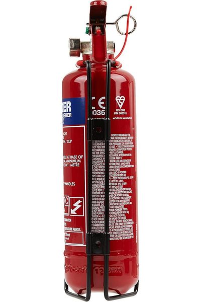 Generic ABC FireShield 1kg Dry Powder Fire Extinguisher for Homes, Cars and Trucks