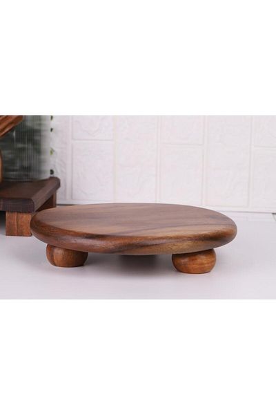 Atbyhome Atby Acacia Ball Footed 25cm Presentationuk S/16