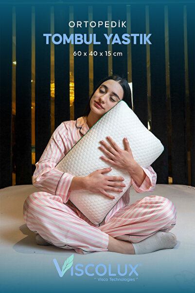 Viscolux Anadolu Tombul Ortopedik Yastık - Baş Ağrısı Önleyici Klasik Visco Y...