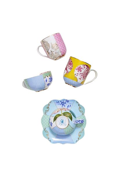 Pip Studio Porcelain mug, Royal Multi collection, Pink, 260 ml, Pip Studio