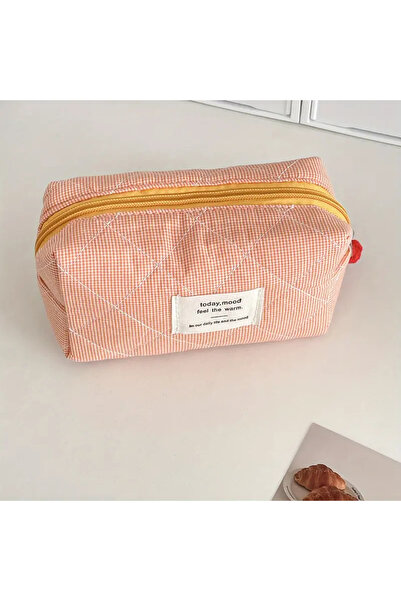 BABUN Велика містка сумка для косметики з капсулами, що можна прати, з тканин...